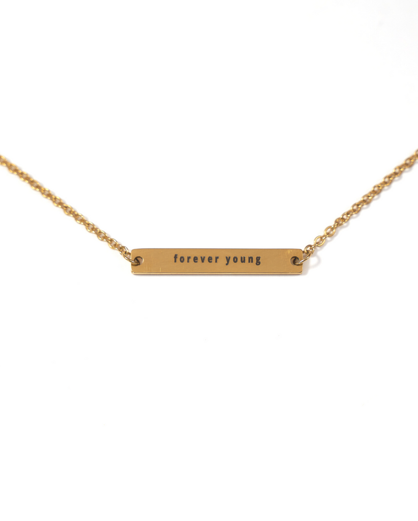 CUSTOM GOLD BAR NECKLACE